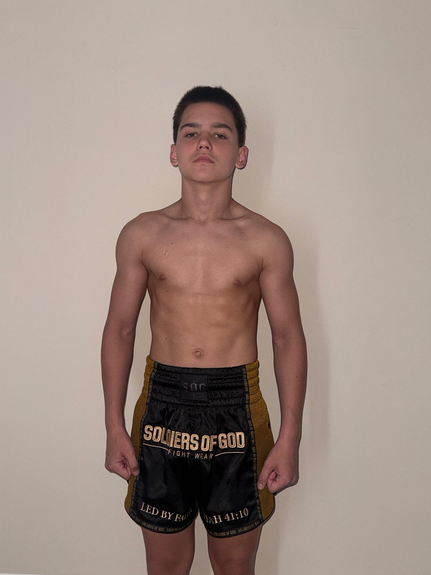 Soldiers Of God Shorts "OG" Muay Thai Shorts.